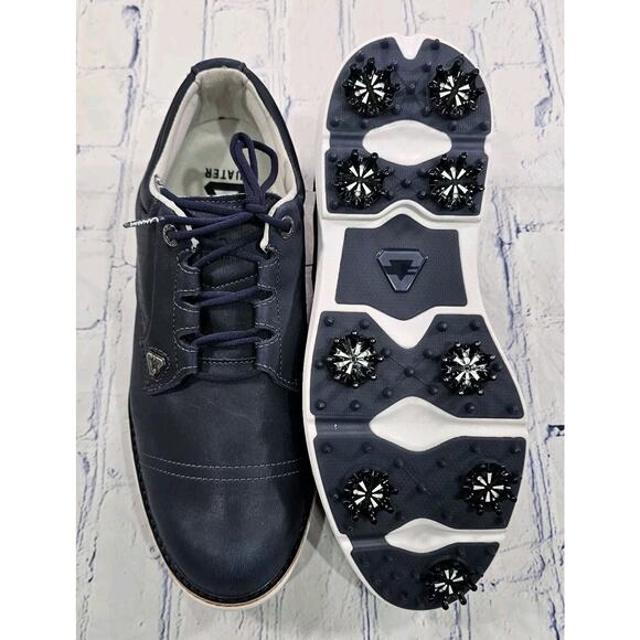 Cuater by Travis Mathew The Legend Golf Shoes 4MR214 Navy Blue MENS SIZE 10.5 - Picture 8 of 11